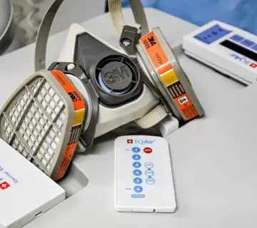 Ventilation med plasmafilter i et køkken uden aftræk