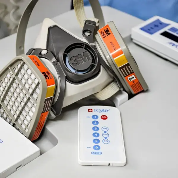 Ventilation med plasmafilter i et køkken uden aftræk